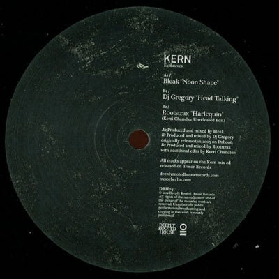 BLEAK / DJ GREGORY / ROOTSTRAX - Kern Exclusives