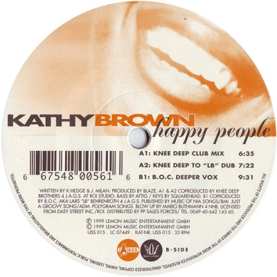 KATHY BROWN - Happy People