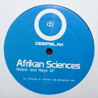 AFRIKAN SCIENCES - Means And Ways EP