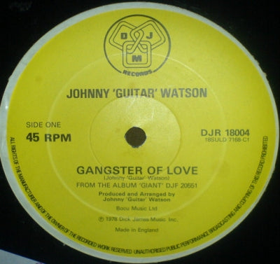 JOHNNY GUITAR WATSON - Gangster Of Love