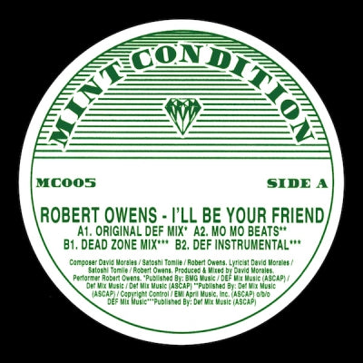 ROBERT OWENS - I'll Be Your Friend