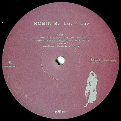 ROBIN S - Luv 4 Luv (2002 Remixes)