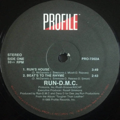 RUN-D.M.C. - Run's House / Beats To The Rhyme