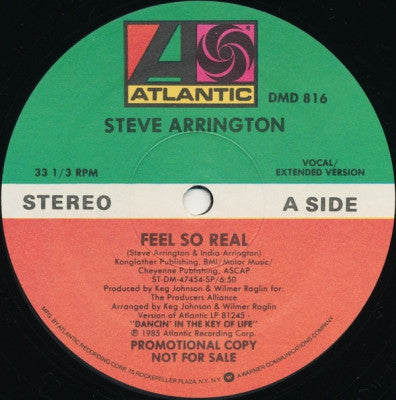 STEVE ARRINGTON - Feel So Real