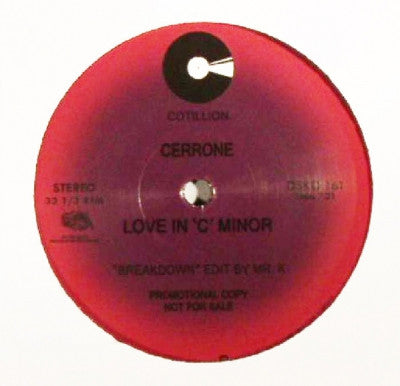 CERRONE - Love In 'C' Minor