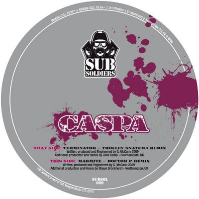 CASPA - Terminator (Trolley Snatcha Remix) / Marmite (Doctor P Remix)
