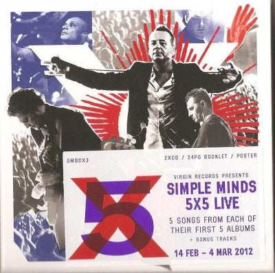 SIMPLE MINDS - 5X5 Live