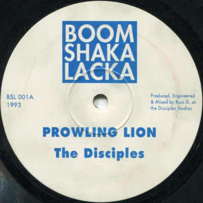 THE DISCIPLES - Prowling Lion / Downbeat Rock