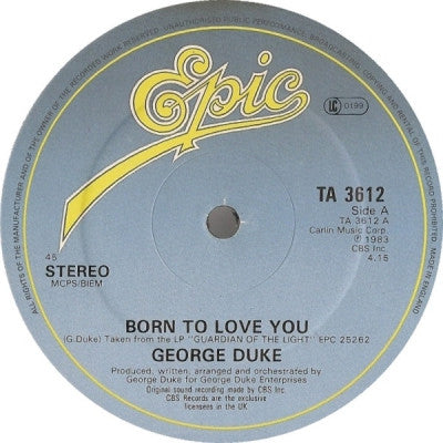 GEORGE DUKE - Born To Love You / Brazilian Love Affair
