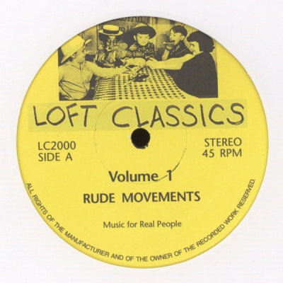 SUN PALACE / ATMOSFEAR / POWERLINE - Loft Classics Vol. 1 : Rude Movements / (Dancing In) Outerspace / Double Journey
