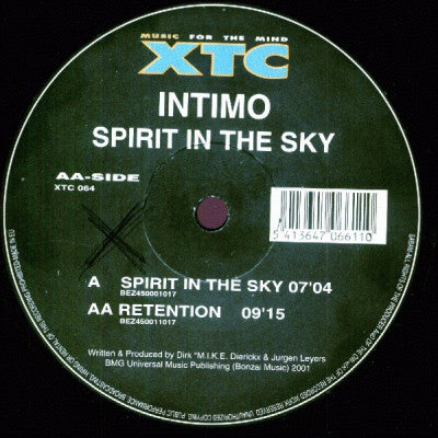 INTIMO - Spirit In the Sky / Retention