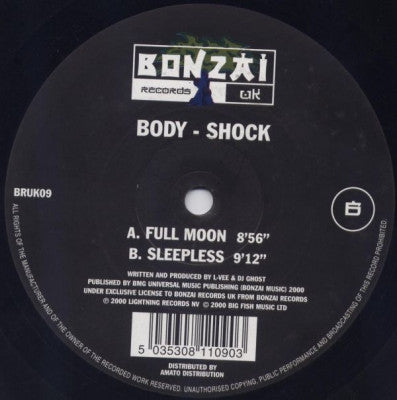 BODY-SHOCK - Full Moon / Sleepless