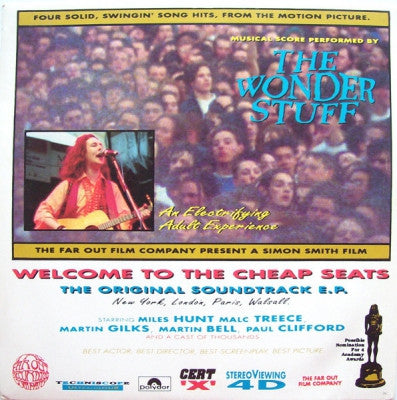 THE WONDER STUFF - Welcome To The Cheap Seats The Original Soundtrack E.P.