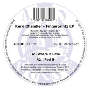 KERRI CHANDLER - Finger Printz E.P.