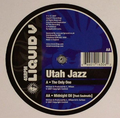 UTAH JAZZ - The Only One / Midnight Oil