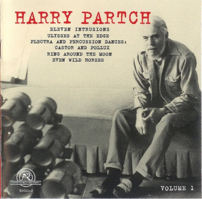 HARRY PARTCH - The Harry Partch Collection Volume 1