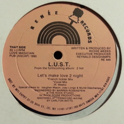 L.U.S.T. - Let's Make Love 2 Night