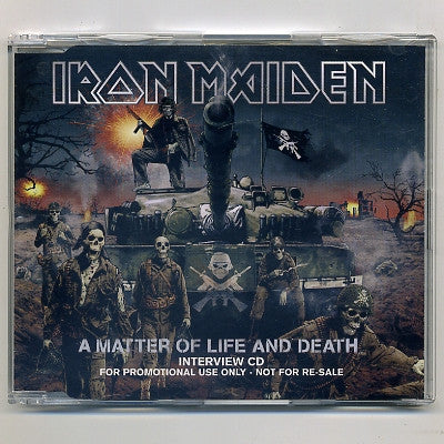 IRON MAIDEN - A Matter Of Life And Death - Interview CD