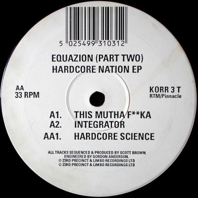 EQUAZION - (Part Two) Hardcore Nation EP