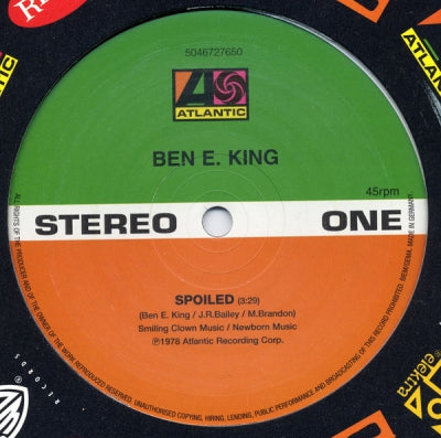 BEN E. KING - Spoiled / Street Tough
