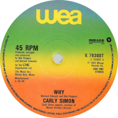 CARLY SIMON - Why