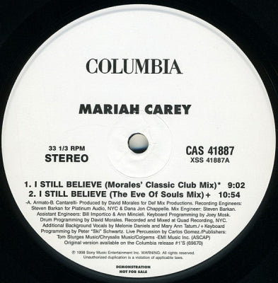 MARIAH CAREY - I Still Believe