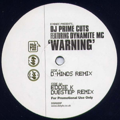 DJ PRIMECUTS FEATURING – DYNAMITE MC - Warningn (Remixes)