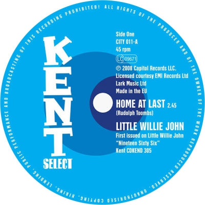 LITTLE WILLIE JOHN - Home At Last / (I Need) Someone
