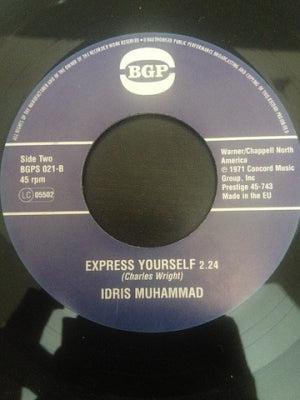 IDRIS MUHAMMAD - Super Bad / Express Yourself