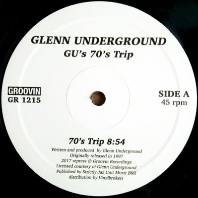 GLENN UNDERGROUND - GU's 70's Trip