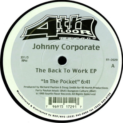 JOHNNY CORPORATE - Back To Work E.P.