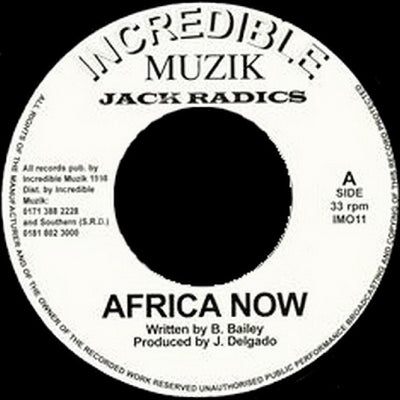 JACK RADICS - Africa Now / Version