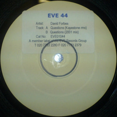 DAVID FORBES - Eve 44