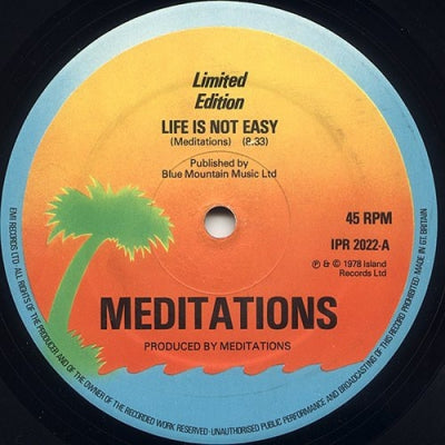 THE MEDITATIONS - Life Is Not Easy / Much Smarter