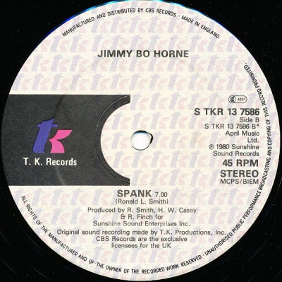 JIMMY BO HORNE - Spank