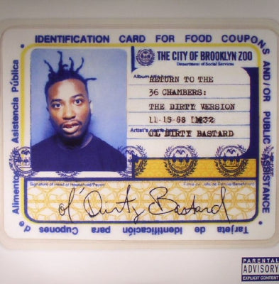 OL' DIRTY BASTARD - Return To The 36 Chambers: The Dirty Version