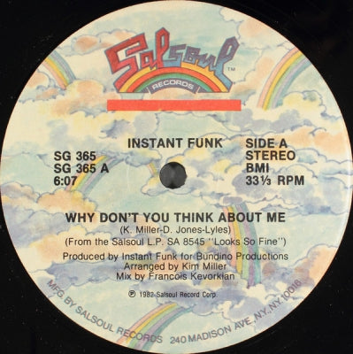 INSTANT FUNK - Why Don't You Think About Me