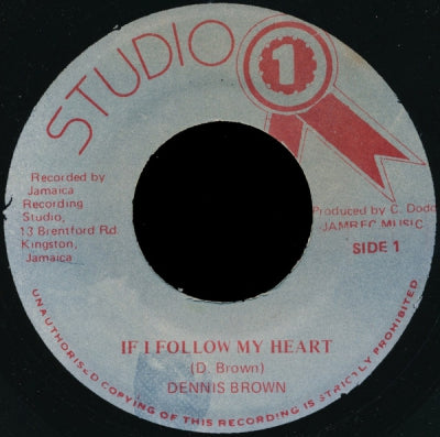 DENNIS BROWN - If I Follow My Heart