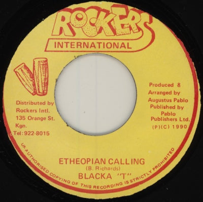 BLACKA T - Etheopian Calling