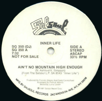 INNER LIFE - Ain't No Mountain High Enough