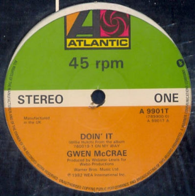 GWEN MCCRAE - Doin' It