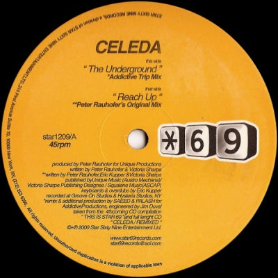 CELEDA - The Underground / Reach Up (Part 1)