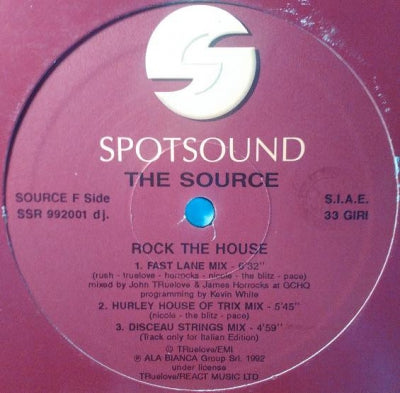 THE SOURCE - Rock The House