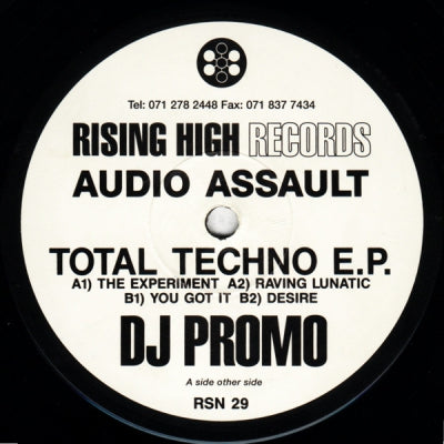 AUDIO ASSAULT - Total Techno E.P.