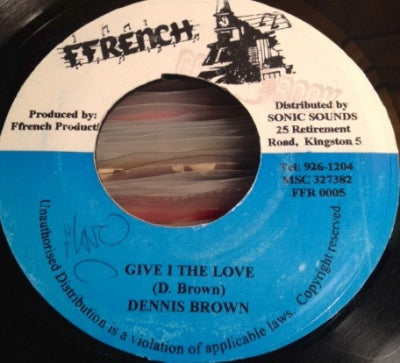 DENNIS BROWN - Give I The Love / Version