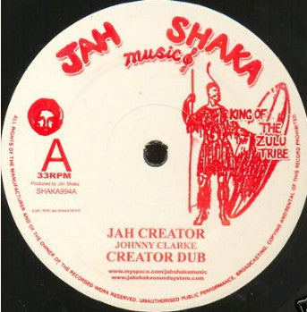 JOHNNY CLARKE - Jah Creator