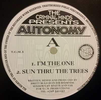 THE CRIMINAL MINDS - Autonomy