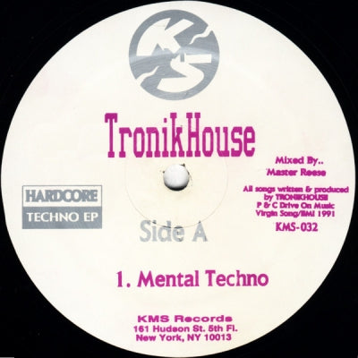 TRONIKHOUSE - Spark Plug / Mental Techno / Up Tempo