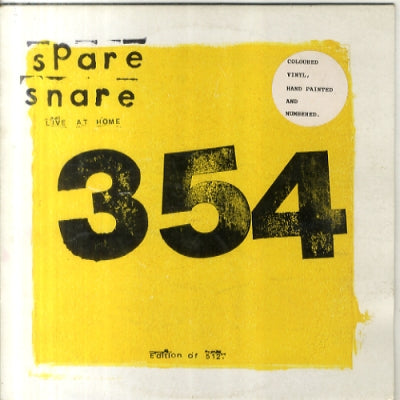 SPARE SNARE - Live At Home