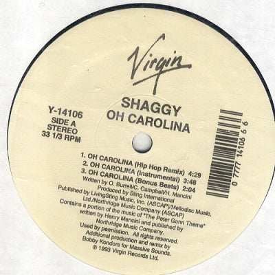 SHAGGY - Oh Carolina